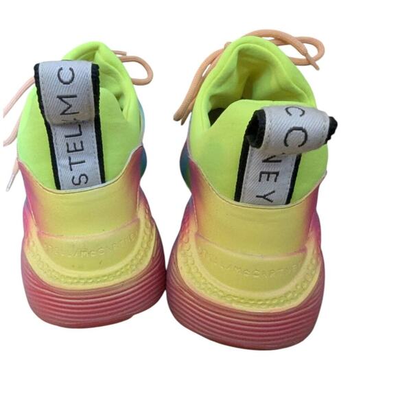 Stella McCartney Chunky Sneakers Rainbow Eclypse As Seen on Taylor Swift Size 6 - Picture 7 of 13